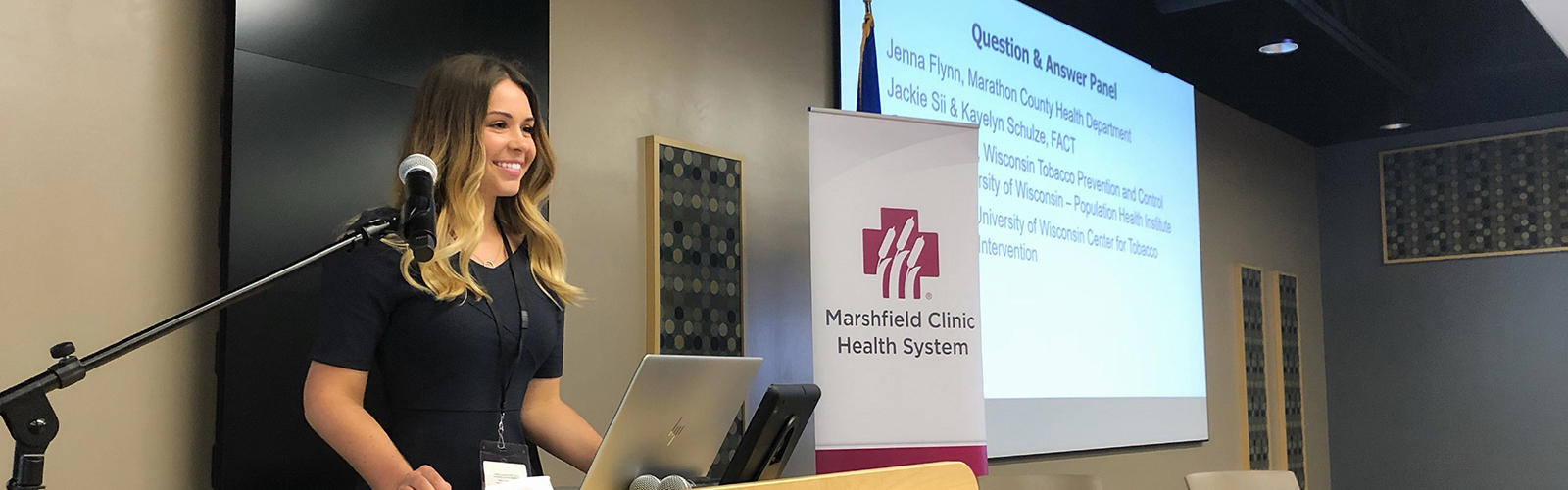 Alex Peeters presents to providers