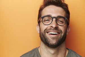 Smiling man