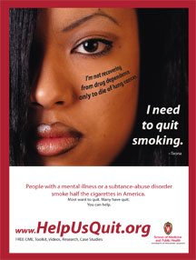 Teona says she didn't recover from drug addiction just to die of lung cancer - she had to quit smoking. 