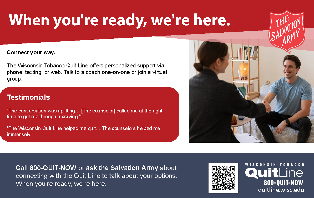 Counseling postcard